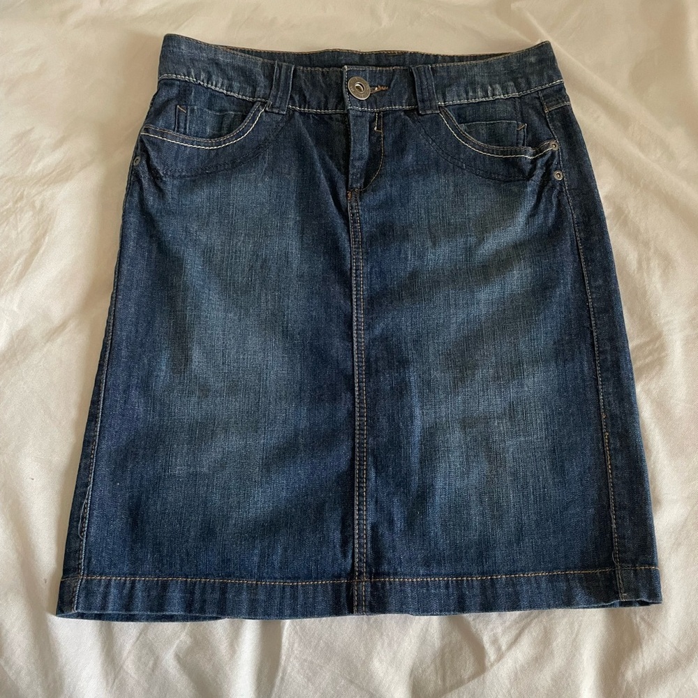 Smart Set Blue Denim Pencil Skirt